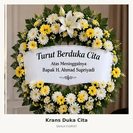 Krans Bunga Duka Tambun Utara